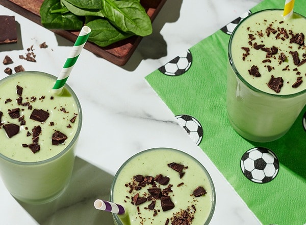 Mint Chip-Shot Protein Shakes