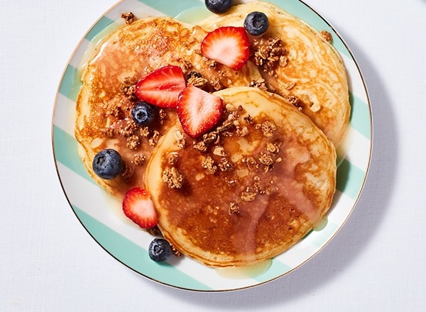 Fluffy Cake Batter Pancakes