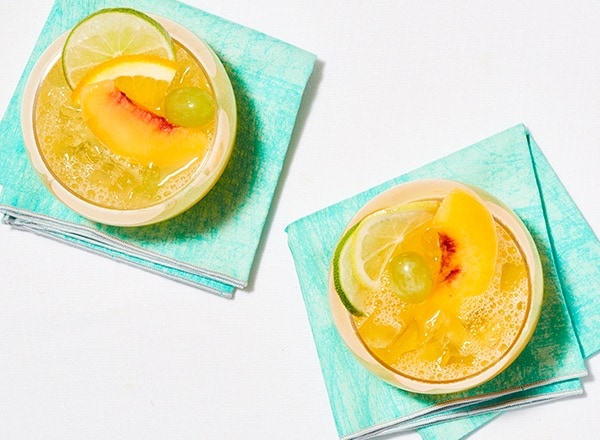 Citrus-Peach Mocktail Punch