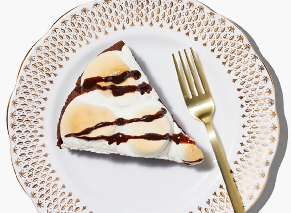 Pesach S’more Brownie Pie