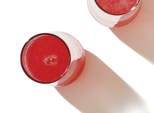 Pear and Cranberry Bellini's