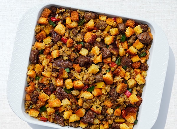 Cornbread-Sausage Dressing