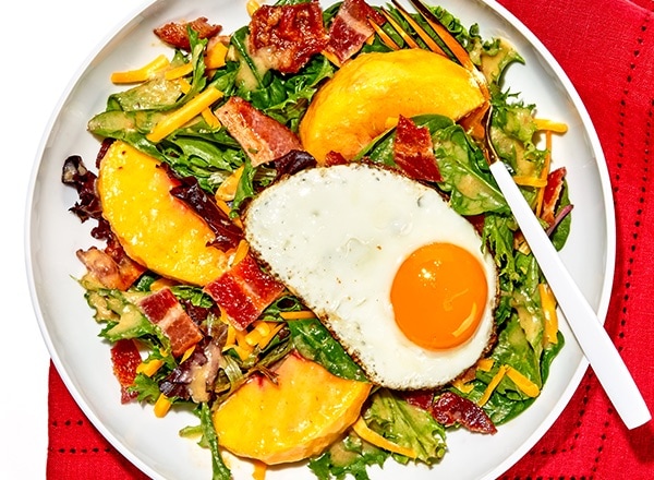 Peachy Brunch Salad