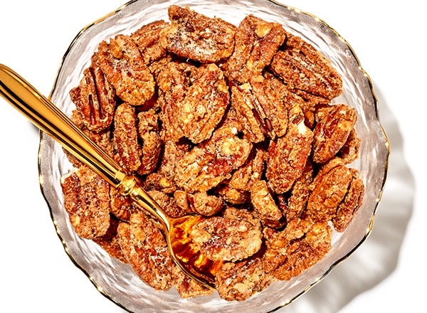 Easy Air Fryer Candied Pecans