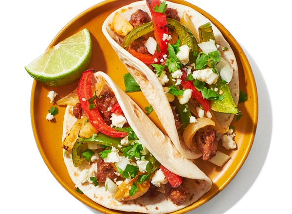 One-Pan Chorizo Street Tacos
