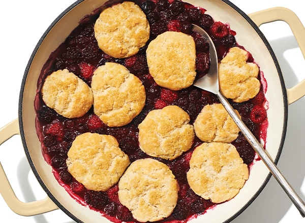 Summer Berry Cobbler