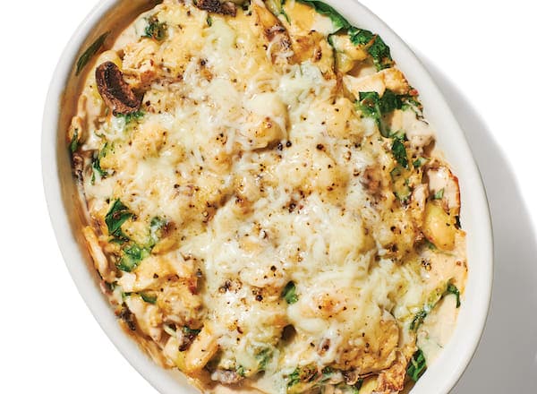 Gnocchi Bianca al Horno