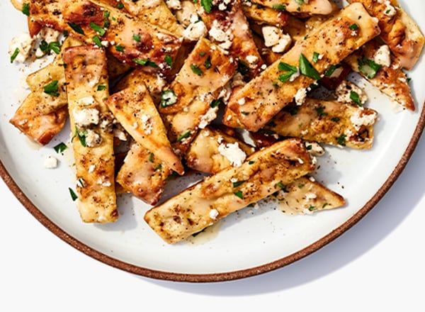 One-Pan Zesty Flatbread Fries