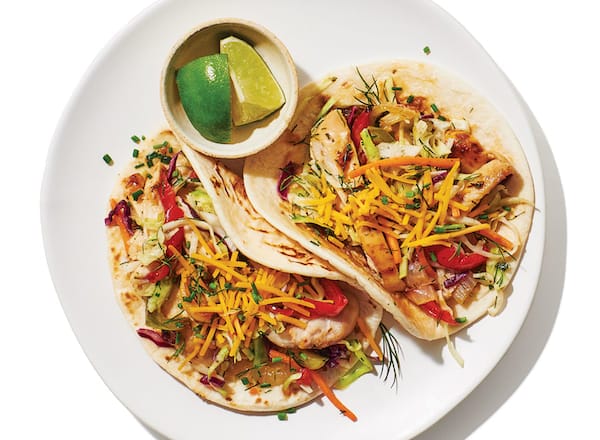 One-Pan Ranch Chicken Tacos