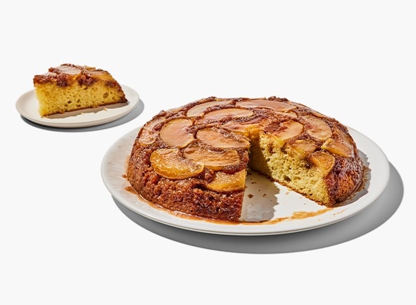 Apple-Ginger Upside-Down Cake