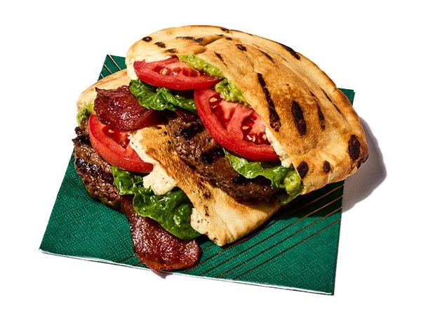 Cali-Club Pita Burgers