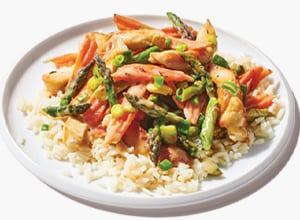 Chicken Fricassee Stir-Fry