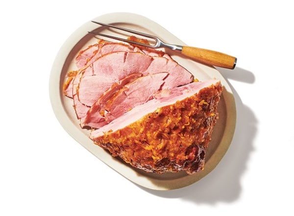 Orange-Coriander Glazed Ham