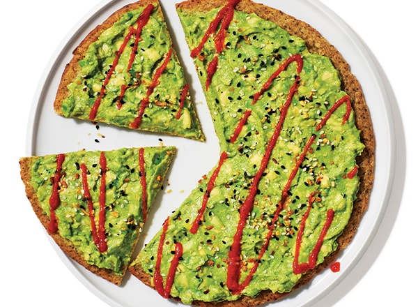 Avocado Cauliflower Crust Flatbread