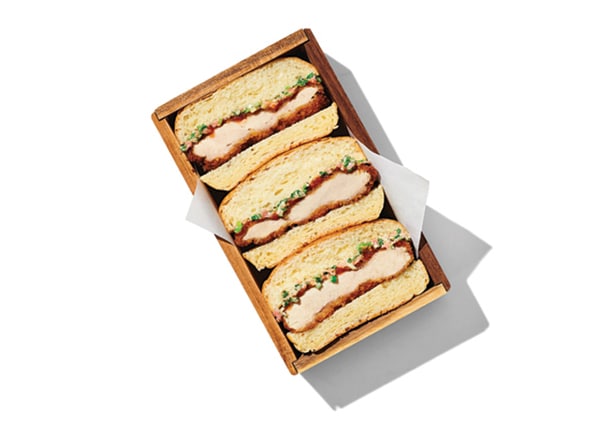 Japanese-Style Katsu Chicken Sandwiches