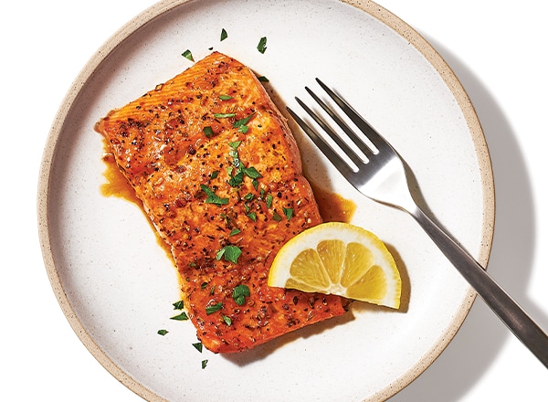 Savory Citrus Broiled Coho Salmon