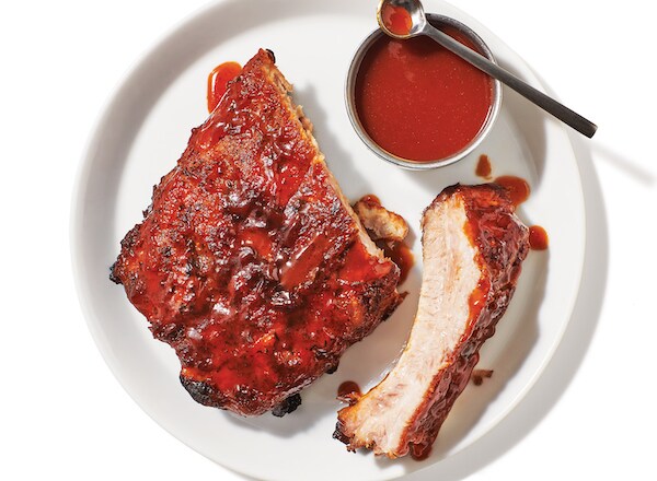 Hot Honey Barbecue Ribs