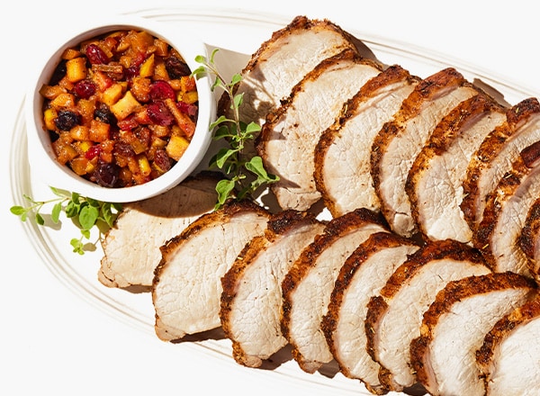 Pork with Apple Chutney