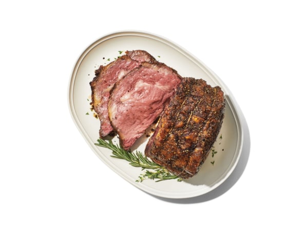 Herb-Rubbed Standing Rib Roast
