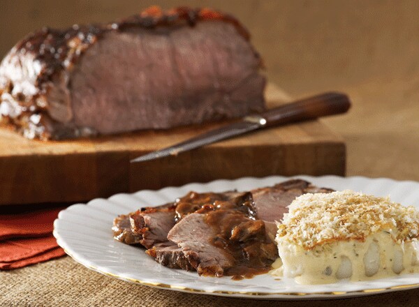 Beef Roast and Mushroom Gravy