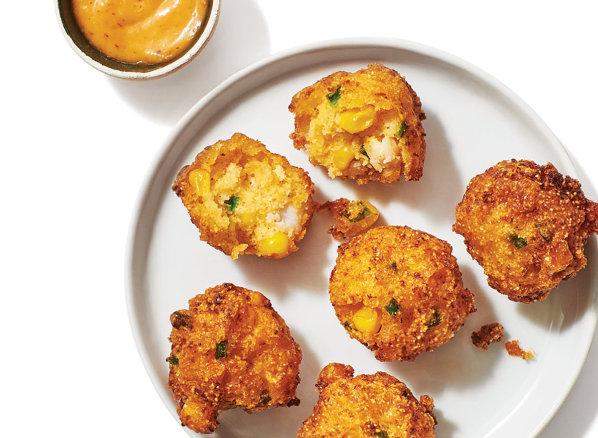 Corny Salmon Fritters