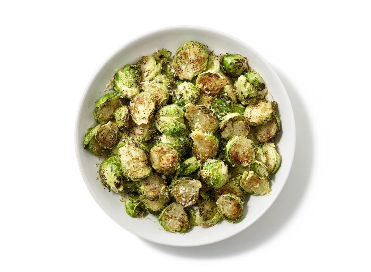 Smashed Brussels Sprouts