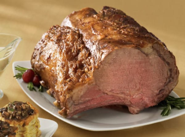 Standing Rib Roast and Chipotle–Blue Cheese Sauce