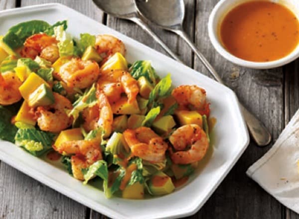 Sweet and Spicy Shrimp Salad