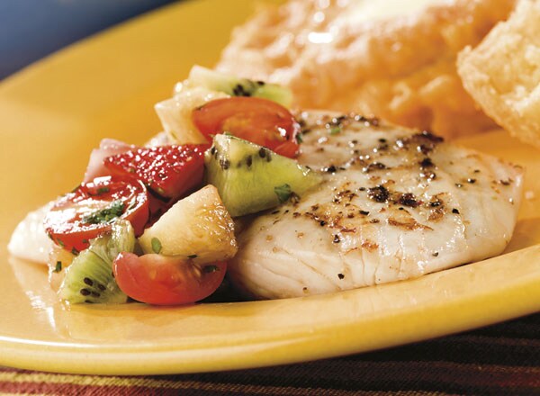 Sautéed Fish and Tropical Salsa