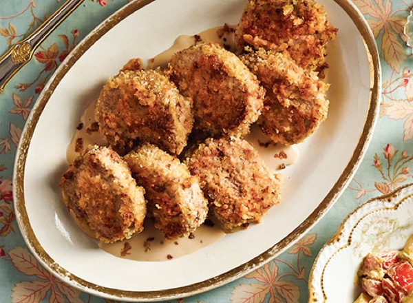 Dijon-Onion Crusted Pork