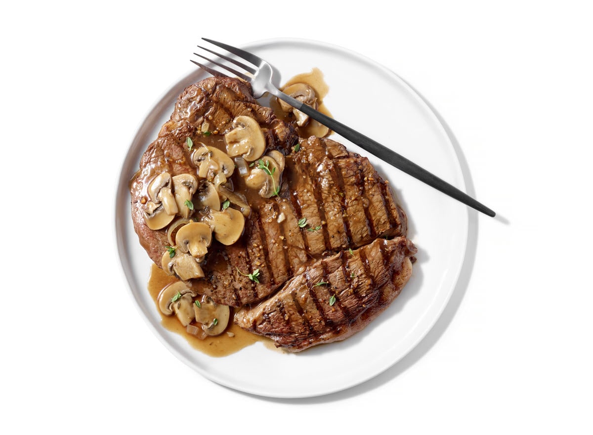 Pan-Seared Steaks with Marsala Sauce