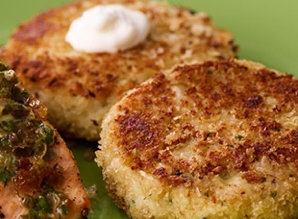 Cheesy Potato Cakes