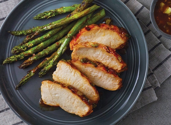 Kickin' Peach Chicken
