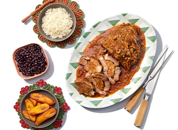 Boliche (Cuban-Style Chorizo-Stuffed Pot Roast)