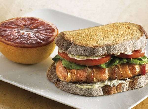 Salmon BLT