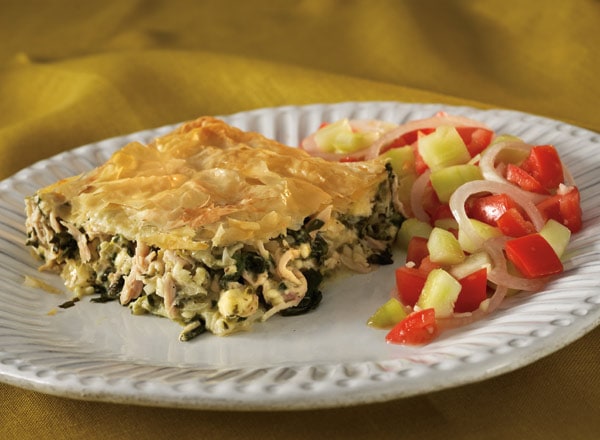 Phyllo Chicken Pie