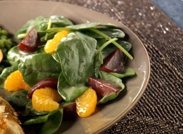 Beet-Spinach Salad