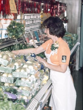 Publix uniforms through the years