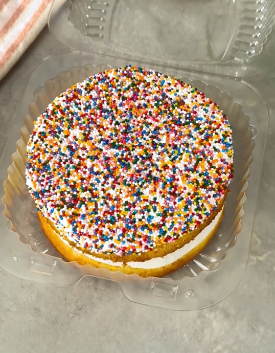 New bakery treat has a pop of color and a satisfying crunch
