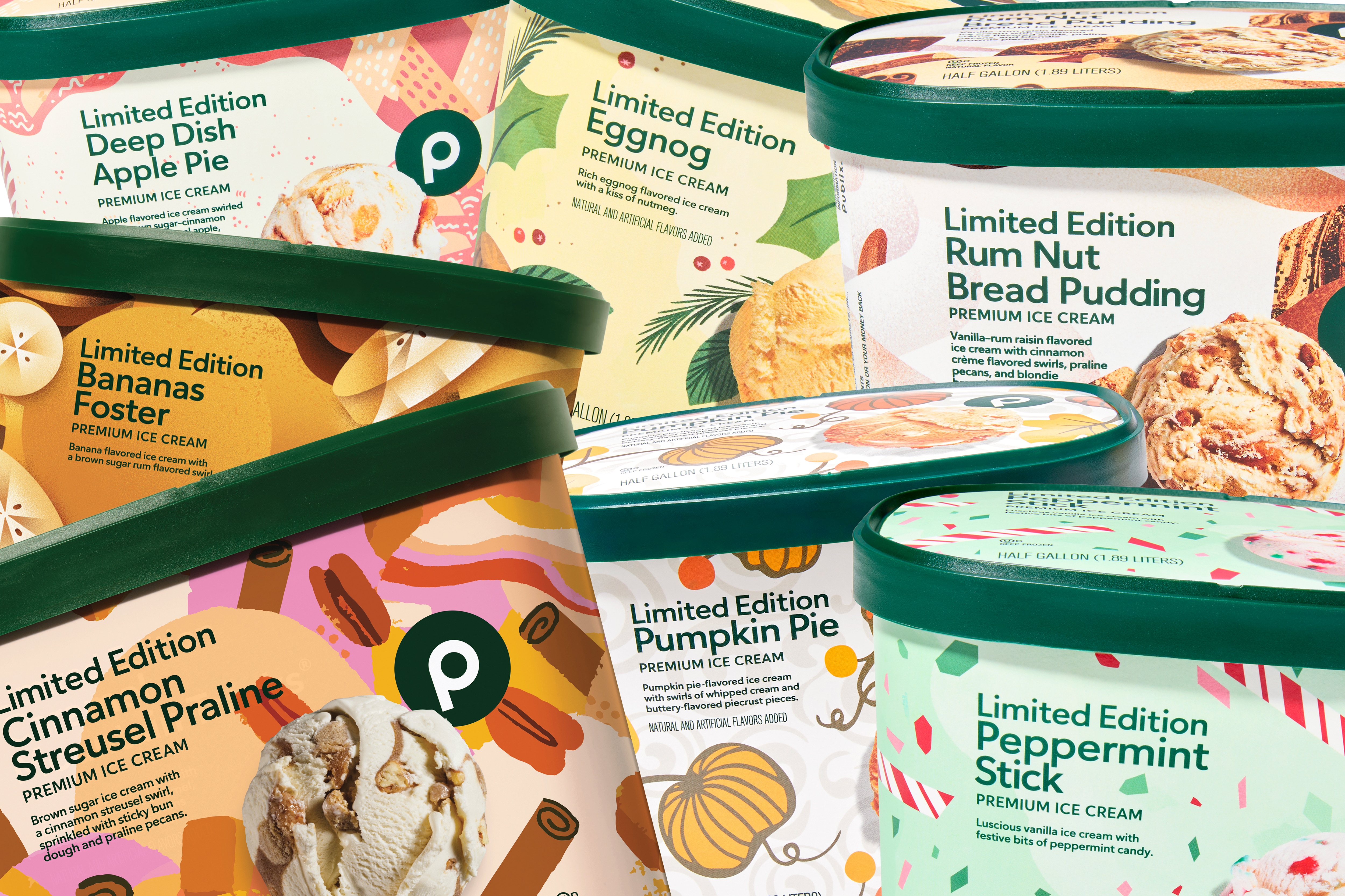 Fall into these limited-edition ice cream flavors at Publix