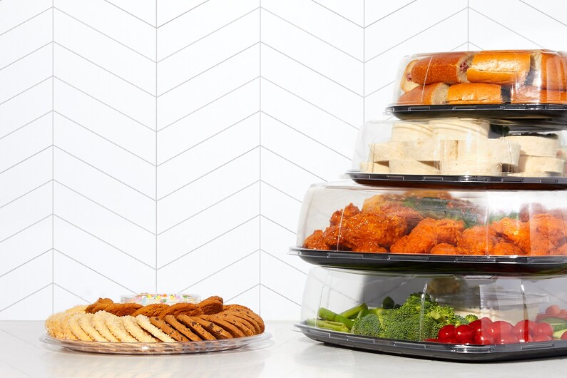 Stack of platters