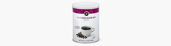 Publix Coffee, 100% Columbian