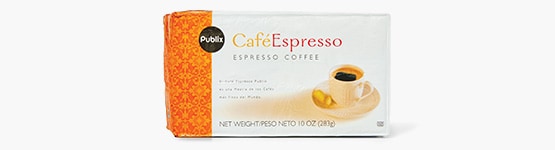 Publix Coffee, Espresso, Café Espresso