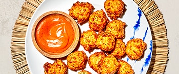 Conch Fritters with Dipping Sauce