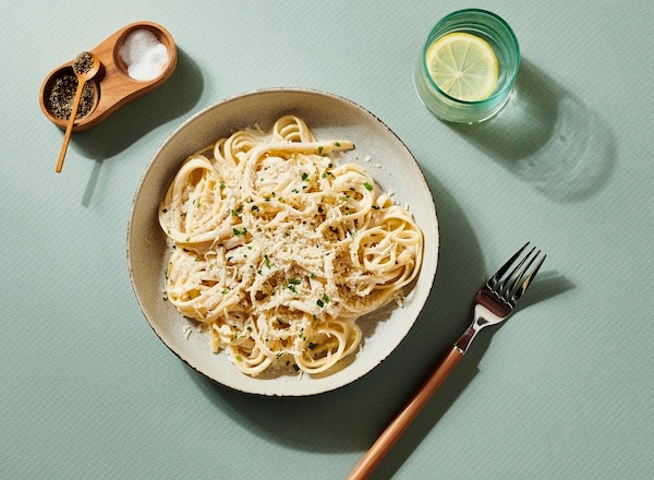 Creamy Parmesan Fettuccine