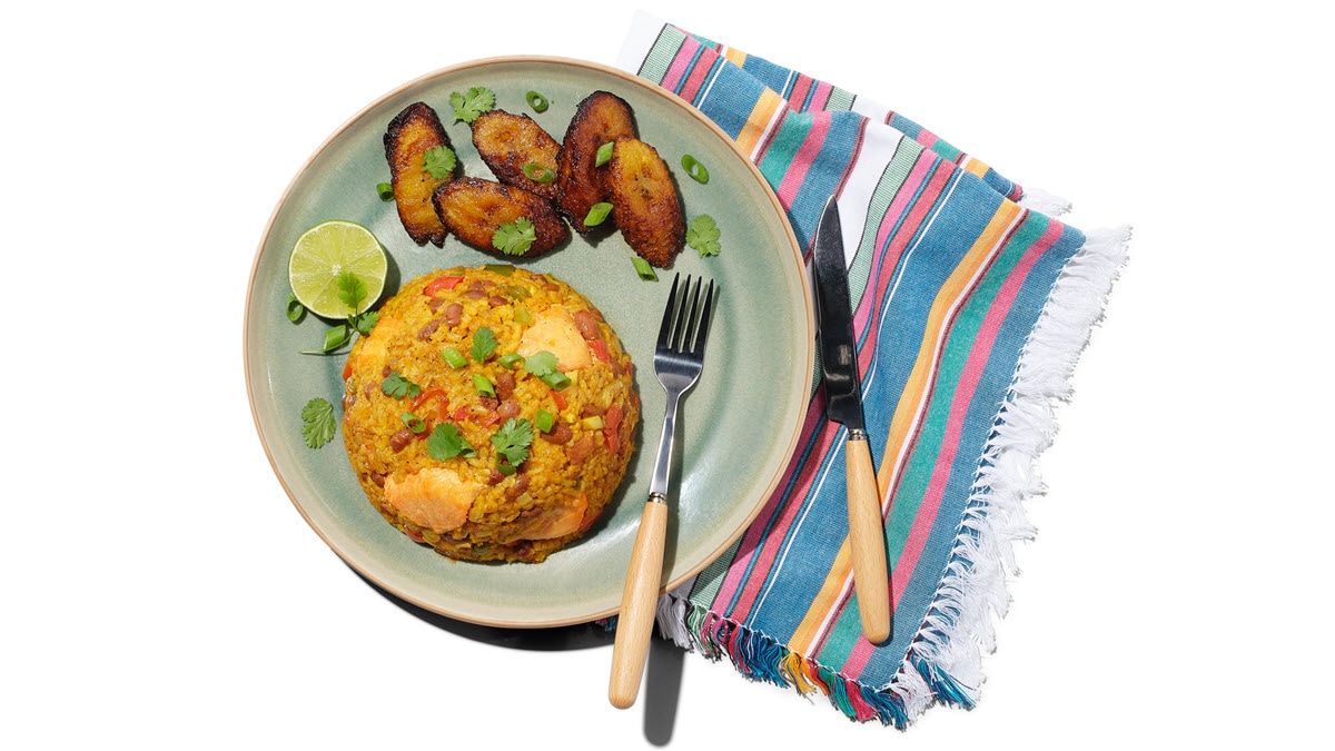 Arroz Mamposteao con Pescado