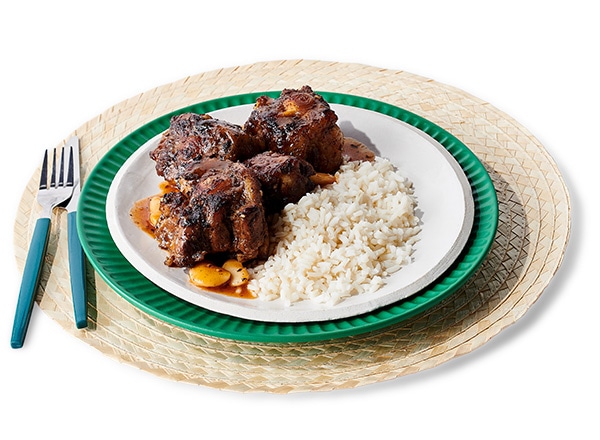 Oxtail and rice