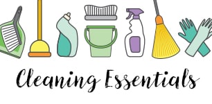 cleaning supplies checklist