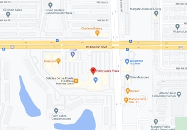 Palm Lakes Plaza Publix Super Markets   24428 Palm Lakes Plaza Map 376x261 