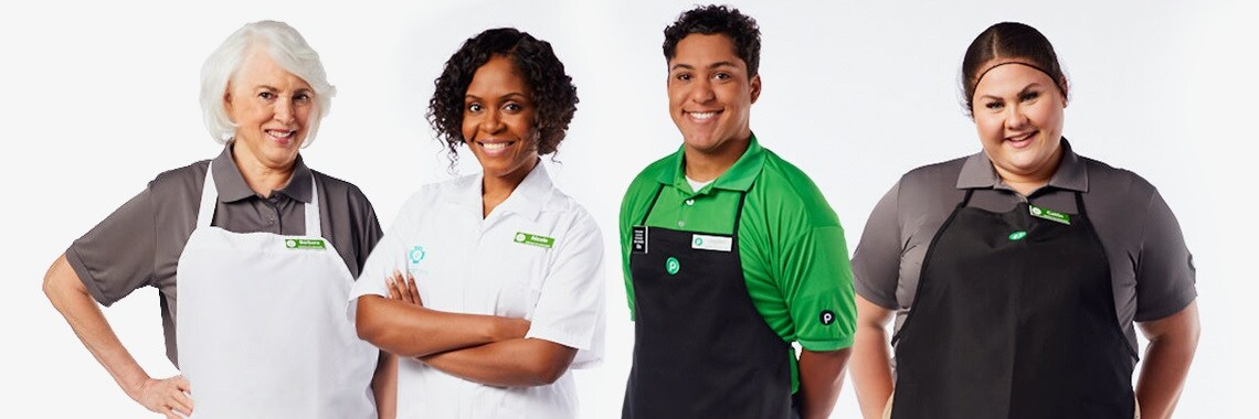 Four Publix associates 